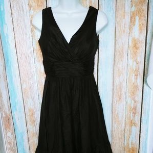WHBM Silk Blend Black Dress as 2